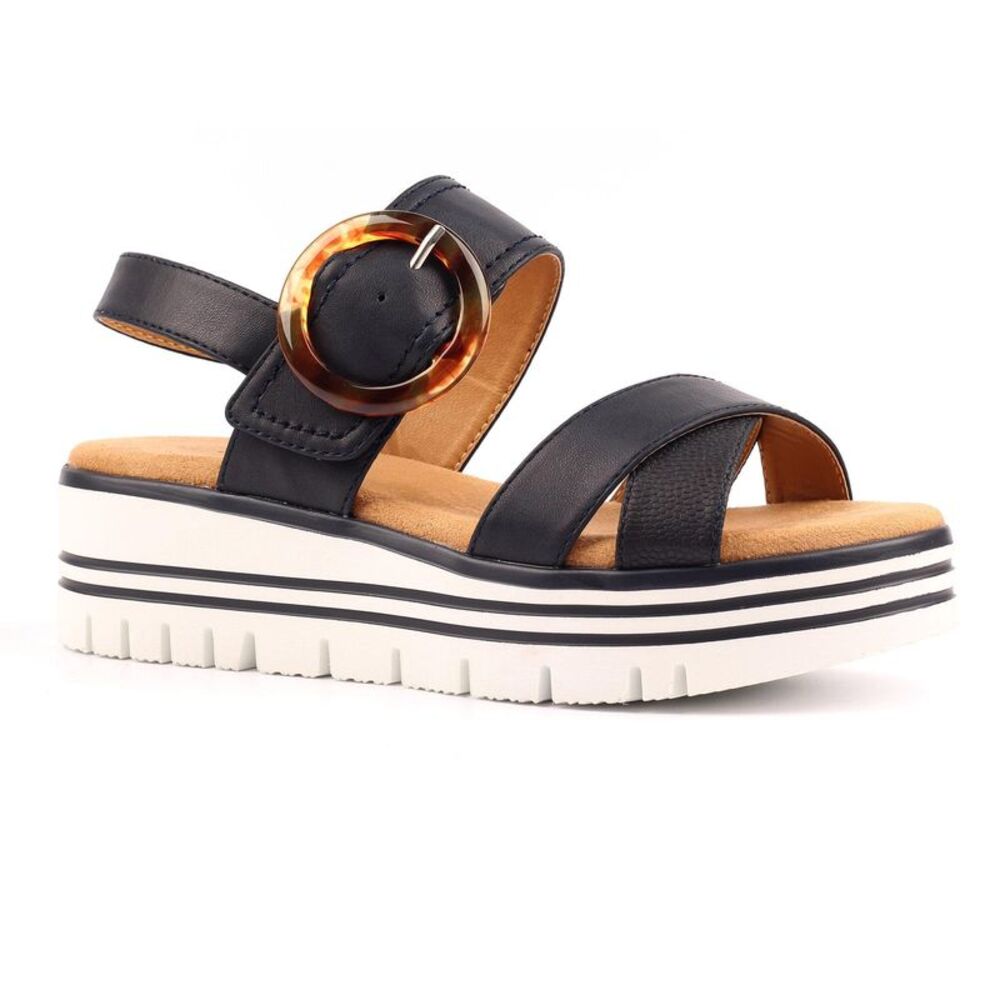 Lunar Womens/Ladies Elise Sandals / Navy
